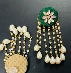 Fancy Fabric Earrings All Colours Available