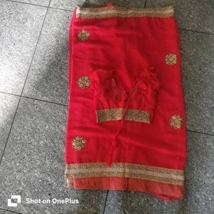 2 piece beautiful saree