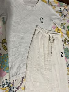 off white cord Set