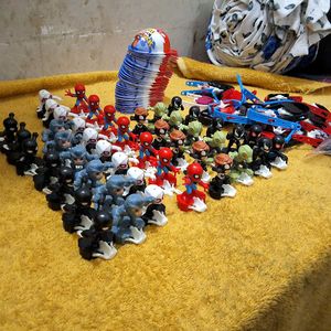Kinder joy-Spiderman Edition Complete Set