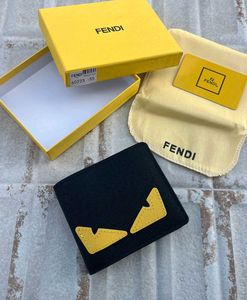 Fendi Black Monster Wallet