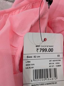 🔻 LOWEST - Pink Ruffle V-Neck Blouse