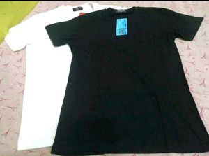 Men Solid Round Neck T shirt