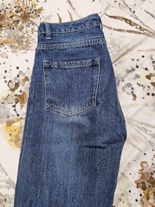 Trendy Ripped Blue Jeans
