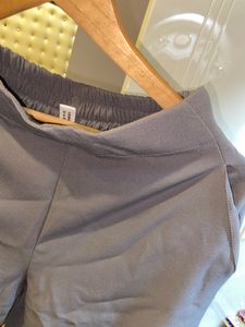 Grey Straight Pant