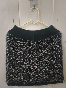 Cozy Textured Mini Skirt