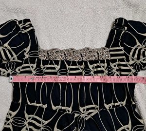 Y2k Vintage Boho Chic Asymettrical Tunic Top