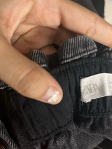 Stylish Dark Wash Wide Leg Jeans
