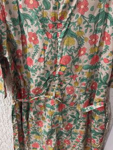 Floral Print Kurta Set
