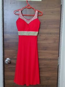 Stunning Red Ethnic Gown