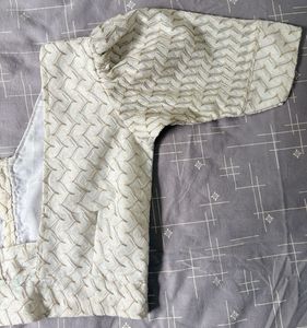 Elegant White Lace Blouse