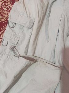 Light Beige Cargo Pants