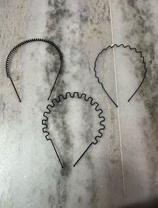 New Set of 3 Metal Headbands