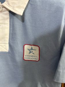 Westside Men's Blue Polo T-Shirt Relaxed Fit