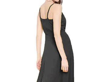 Elegant Black Wrap Dress