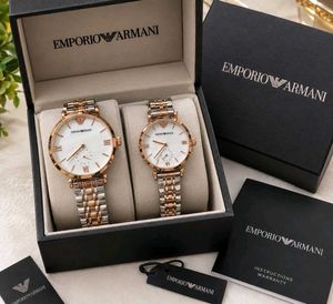 EMPORIO ARMANI COUPLE(COPY)WATCHES – ELEGANCE FOR