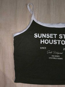 Sunset Strip Houston Graphic Tank Top