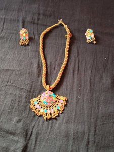 Bohemian Style Necklace &amp; Earring Set
