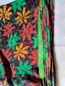 Green Saree