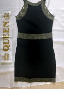 Black & Gold Bodycon