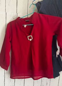 reliance top with jeans set