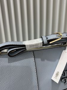 Tory Burch Light Blue Leather Crossbody Bag