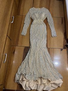 Stunning Embellished Fishtail Gown
