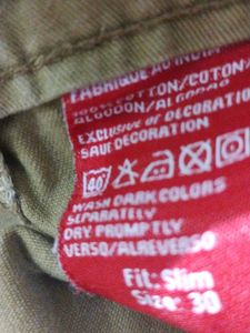 Men's Khaki Cargo Shorts