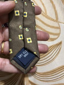 Paisley Brown Necktie