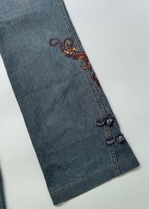 Vintage Embellished flared jeans