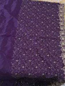 Tread And Stone Work Sari