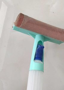 Window Squeegee with Spray