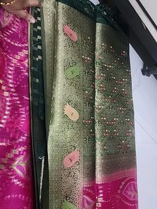 Elegant Woven Sari
