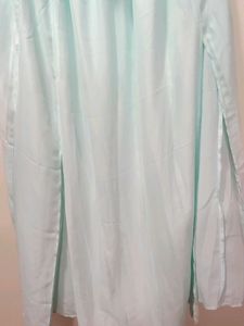 mango slot long skirt