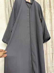 🎉🥳Elegant Grey Abaya.....