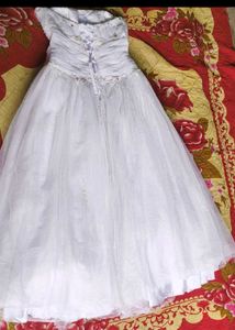 Stunning White Bridal Gown