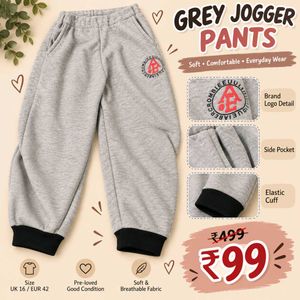 Grey Jogger Pants