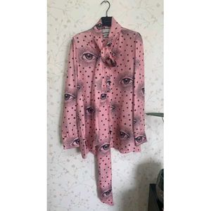 Eye Print y2k shirt