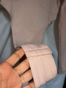 H&amp;M Ribbed Long Sleeve Bodysuit