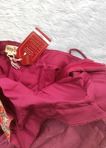 New Mauve Embroidered Anarkali Set