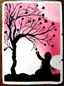 Fairy Silhouette Art