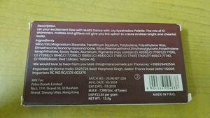 MARS Dance of Joy Eyeshadow Palette