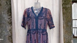 1208. Boho Lace Embroidered Mini Dress romper