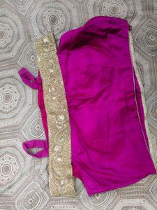 Party wear off shoulder blouse for L/XL size