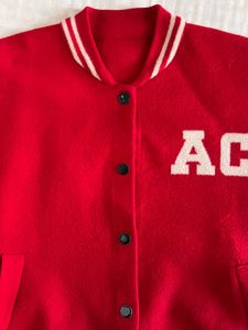 Red Varsity Jacket