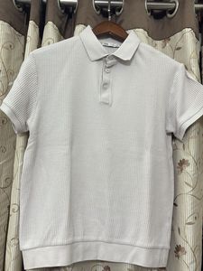 Zara Light Beige Polo Shirt