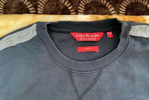 John Players Men's Black Sweatshirt