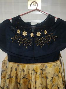 Floral Print Party Dress.