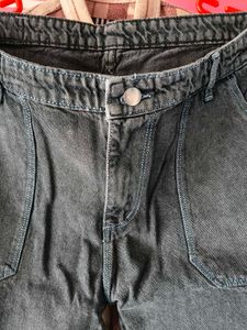 Women's Baggy Denim Cargo