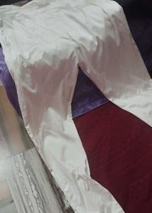Comfortable White model styl Trousers